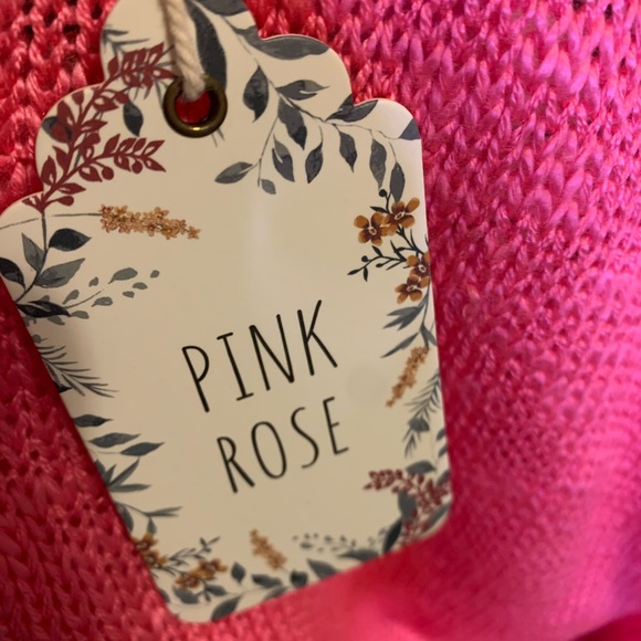 Pink Scoop Neck Knit Sweater PINK ROSE XL - Picture 14 of 16
